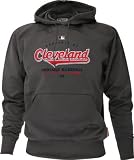 Cleveland Indians -Authentic Collection- Therma Base Road Property Hooded Sweatshirt