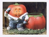 Tomato Resin Decorative Planter