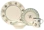 Pfaltzgraff Naturewood 16-Piece Stoneware Dinnerware Set, Service for 4