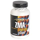 ISS ZMA Capsules, Anabolic Mineral Support Formula, 90-Count Bottles