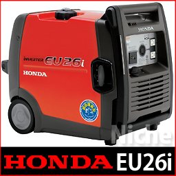 【新品・オイル充填試運転済】HONDA発電機 ≪EU26iJN≫ インバーター発電機