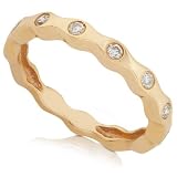 1/4ct Round Diamond Bandin 14k Gold (HI/I1)