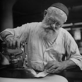 Factory Union Member David Zwiren Using Steam Iron Photographic Poster Print by Ralph Morse, 16x16