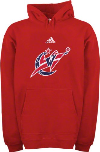 Washington Wizards adidas Youth Primary Logo Hooded Sweatshirt