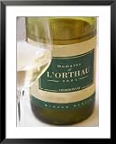 Domaine De L'Orthau Chardonnay, Arnaud Debord, Coteaux De Carcassonne, Languedoc, France Cuisine Framed Art Poster Print by Per Karlsson, 25x31