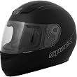 SparX Solid S-07 On-Road Motorcycle Helmet - Matte Black
