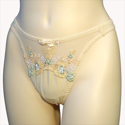 Buy Venus 3 Pack $42 Lite Orange Floral Thong Panty #0011 sz S
