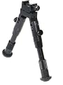 UTG Bipod, SWAT/Combat Profile, Adjustable Height, Rubberized Stand