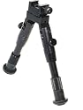 UTG Bipod, SWAT/Combat Profile, Adjustable Height, Rubberized Stand