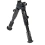 UTG Bipod, SWAT/Combat Profile, Adjustable Height, Rubberized Stand