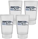 Seattle Seahawks Plastic Tumbler 4-Pack
