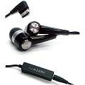 Samsung Headphones for Samsung Tocco Lite S5230 , i900 OMNIA, F480 TOCCO, B210, B2700, B300, E215, F110 MiCoach, F200, F210, F250, F400, F480, F490, F700, G600, G800, G810, i200, L760, M110 Solid, M150, M200, M3200 Beat S, M8800 Pixon, P260, P520 Armani, Qbowl, S7330, U900 Soul, Z720 ( Black ) - Bulk Pack