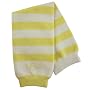 BabyLegs Basics Leg Warmers - Yellow/White Stripe