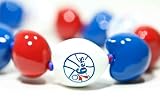 NBA Philadelphia 76ers Go Nuts Kukui Nut Lei Necklace