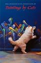 Paintings by Cats Art Poster Print, 23x35
