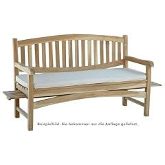 Auflage f�r 3er Bank Polyester beige 62657