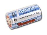 Tenergy 10505 NiMh Sub C 4200mAh High Drain Matched Rechargeable Battery (w/Optional Tabs)