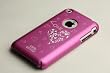 Apple iPhone Soft Polycarbonate Slim fit Case - Pink with Love Tattoo (Cozip Brand) Made in Korea