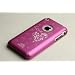 Apple iPhone 1G Soft Polycarbonate Slim fit Case - Pink with Love Tattoo (Cozip Brand) Made in Korea