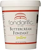 Fondarific Buttercream Yellow Fondant, 2-Pounds