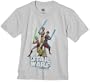 Clone Wars Boys 8-20 Jedi Group Short Sleeve Tee