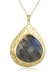 Elyssa Bass Designs 18kt Vermeil Large Pear Necklace