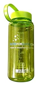 Nalgene Tritan Wide Mouth BPA-Free Water Bottle, 16 Ounce, Green