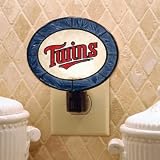 Minnesota Twins Art-Glass Nightlight