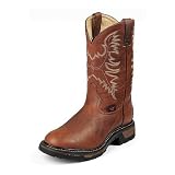 Mens Tony Lama 11 Comfortable Pull On Pitstop Casual Western Work Boots by Tony Lama