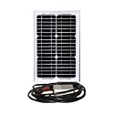 Instapark&reg; 15W Mono-crystalline Solar Panel With a 12V solar charge controller