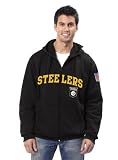 Pittsburgh Steelers Crest Full Zip Hooded Sweatshirt