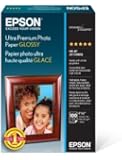 Epson Ultra Premium Photo Paper GLOSSY (4x6 Inches, 100 Sheets) (S042174)