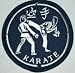 Embroidered Badge - KARATE (1) Round