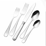 Wallace Italian Sterling Palatina 5-Piece Flatware Place Setting, Continental Size