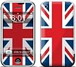 Union Jack Design Protective Skin Decal Cover Faceplate for Apple iPhone (2G)