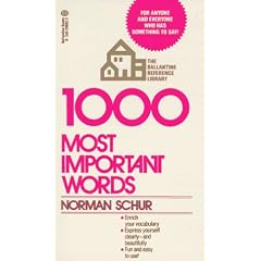 1000 Most Important Words