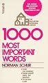 1000 Most Important Words