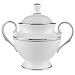 Lenox Federal Platinum Bone China Sugar Bowl with Lid