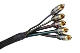 Monster Video HDTV 5RCA 35 ft. MVHD 5RCA to 5 RCA Cable (MVHD5R-35)