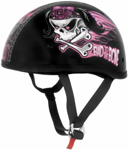Skid Lid Helmets SL ORIG BAD TO THE BONE SIZE:XSM Motorcycle HELMETS On Sale