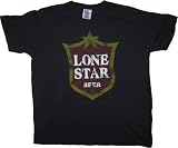 Junk Food Lone Star Beer Officially Licensed t-shirt Black