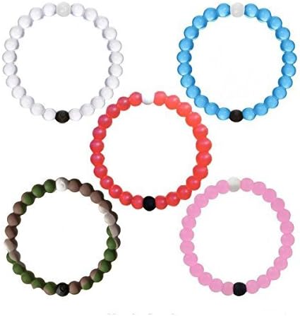 Jeansweet Silicone Bracelets Bangles Mud From Dead Sea Water From Mt Everest Friendship Bracelets