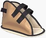 Vinyl Cast Boot with Open Toe and Closed Heel