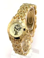 ANTON RUSANO Womens Gold-tone Coin Faced Quartz Watch. Model: AR2019W