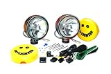 KC HiLiTES 633 Daylighter - 6 In Chrome 130w Driving Beam Off Road Light System (Pair)