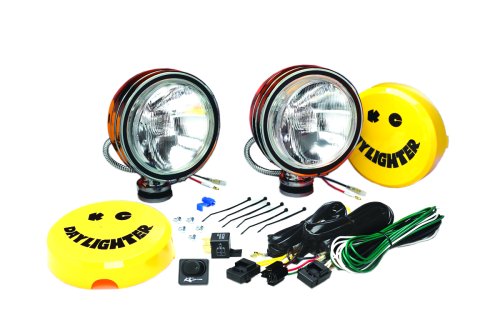 KC HiLiTES 633 Daylighter - 6 In Chrome 130w Driving Beam Off Road Light System (Pair)