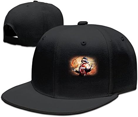 MaNeg Kimi RÃ¤ikkÃ¶nen Unisex Fashion Cool Adjustable Snapback Baseball Cap Hat One Size Black