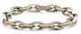 14k Yellow & White Gold Fancy Link Bracelet, 7.5"