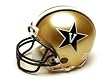 Vanderbilt Commodores Miniature Replica NCAA Helmet w/Z2B Mask by Riddell