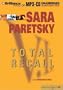 Total Recall (V. I. Warshawski Series)